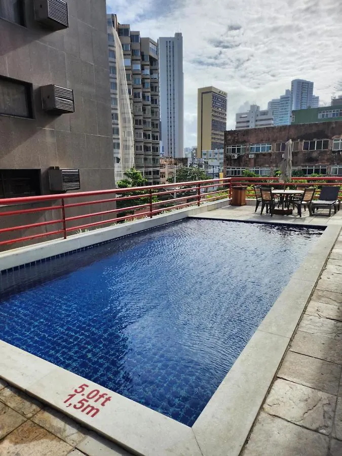 Eco Flat Recife - Vista Ao Mar De Boa Viagem Διαμέρισμα 0*,