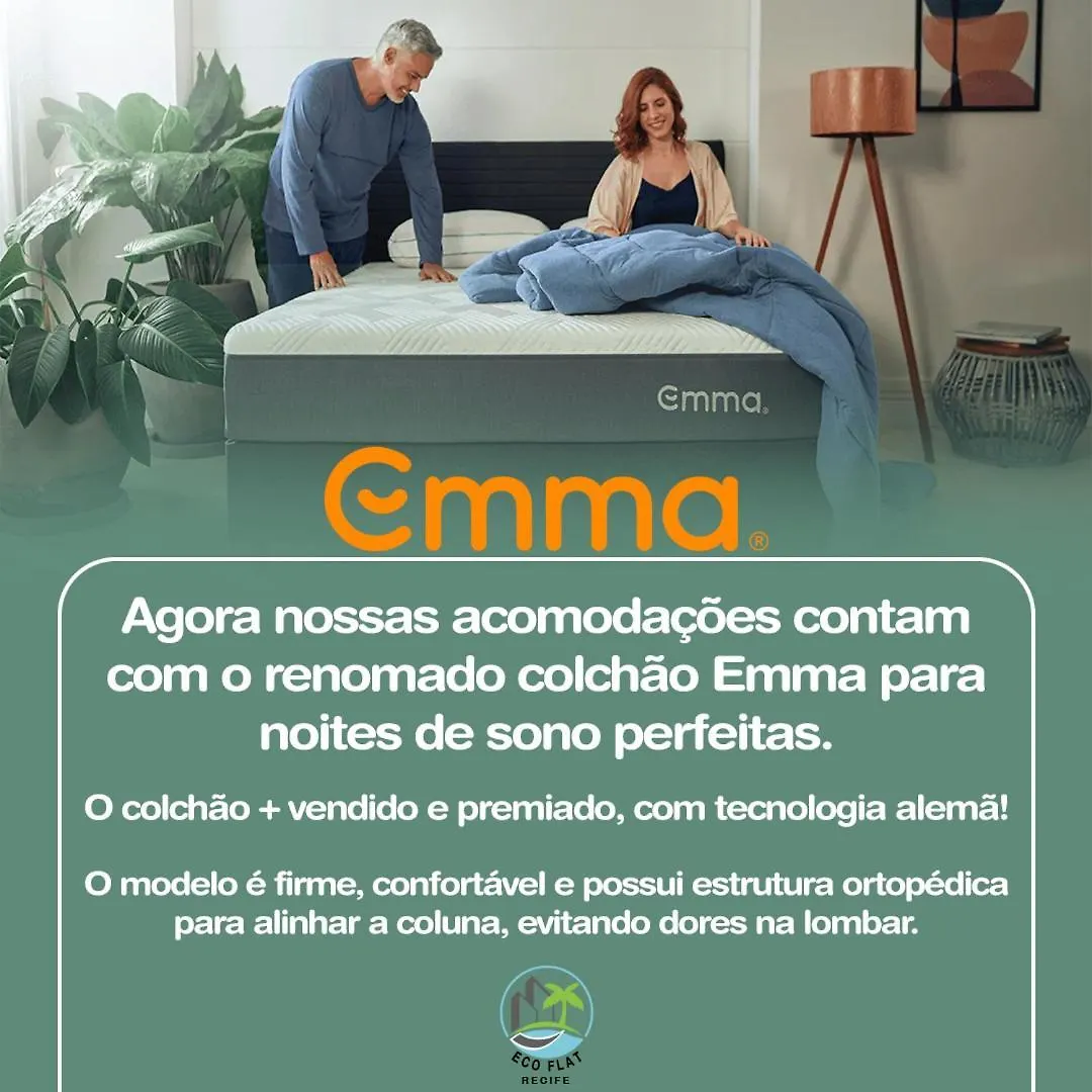 Eco Flat Recife - Vista Ao Mar De Boa Viagem Διαμέρισμα 0*,  Βραζιλία