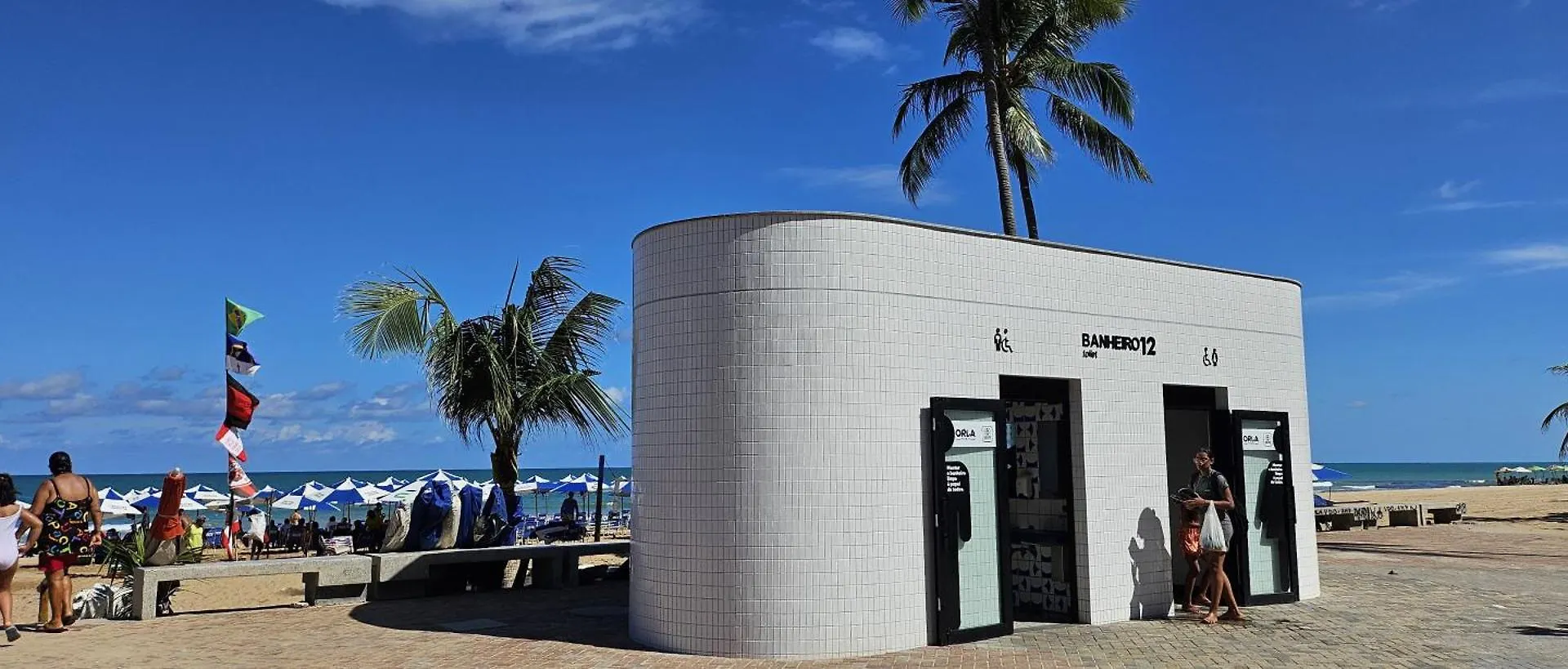 Appartamento Eco Flat Recife - Vista Ao Mar De Boa Viagem Brasile